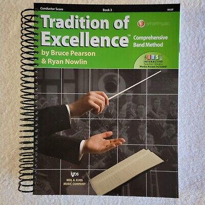 NEW Tradition of Excellence Bruce Pearson Book 3 Conductor Score