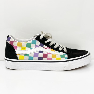 

Vans Womens Off The Wall 500714 Черные повседневные кроссовки, размер 8,5, Черный, Off The Wall