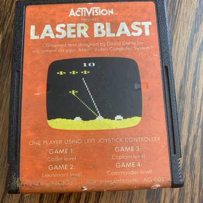 Vintage Laser Blast (Atari 2600, 1981) Tested