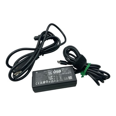 HP 45W USB-C AC Adapter Laptop Charger TPN-LA19 L42206-001 Black Power Supply