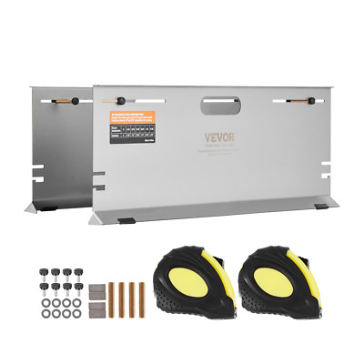 Wheel Alignment Tool - High-Precision Toe Plates, Magnetic Slots, Durable Stainl