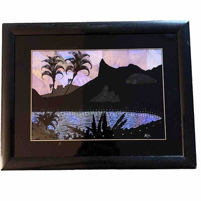 Brazilian Butterfly Landscape Art
