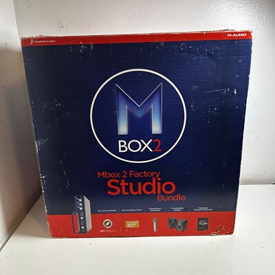 Digidesign Mbox 2 Factory Studio Bundle Pre-Avid USB-Powered Audio Interface