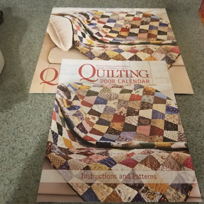 American Patchwork & Quilting 2008 Calendar by Better Homes & Gardens w/Patterns