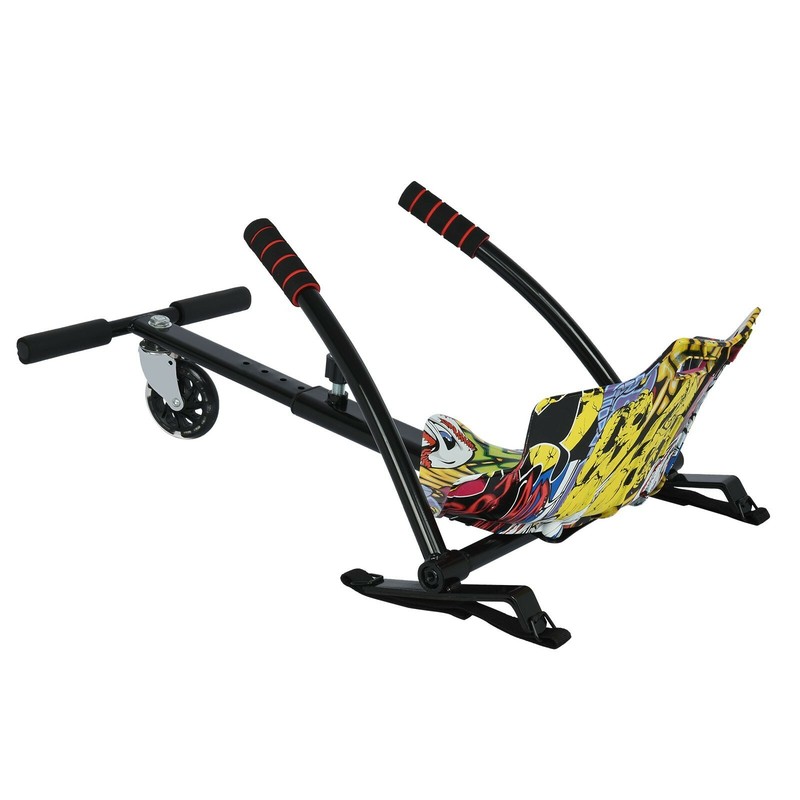 Cool&Fun Adjustable Hoverkart for Hoverboard Go Cart Electric Go-kart Scooter