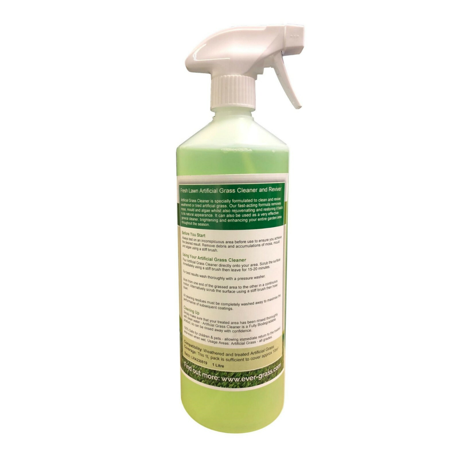 Fresh Lawn Artificial Grass Cleaner Astro turf Cleaner Pet Urine Odour