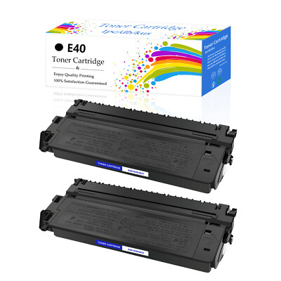 2PK E40 E20 Toner Cartridge Compatible with Canon E10 E16 E31 PC-430 PC170 PC950