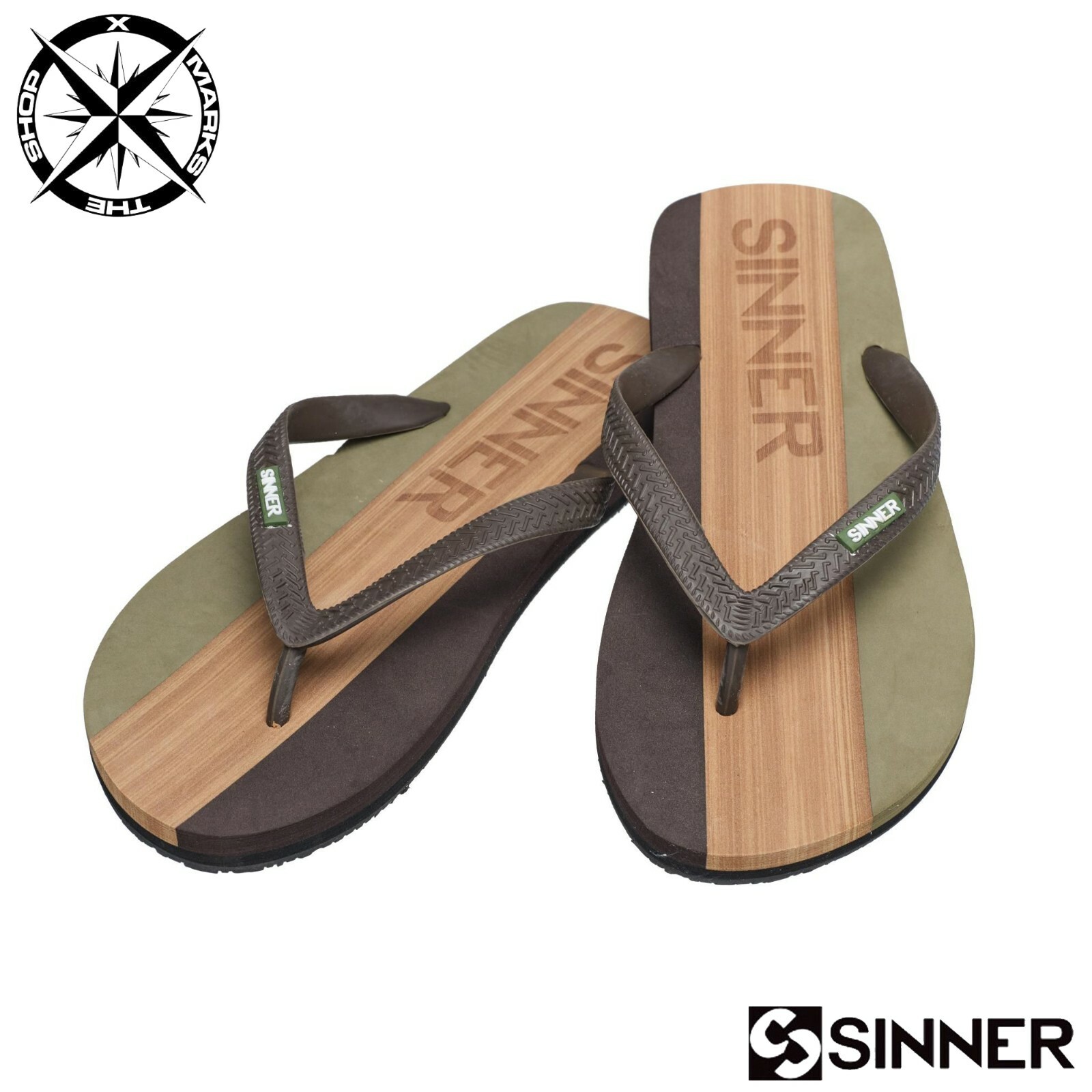 sinner flip flops