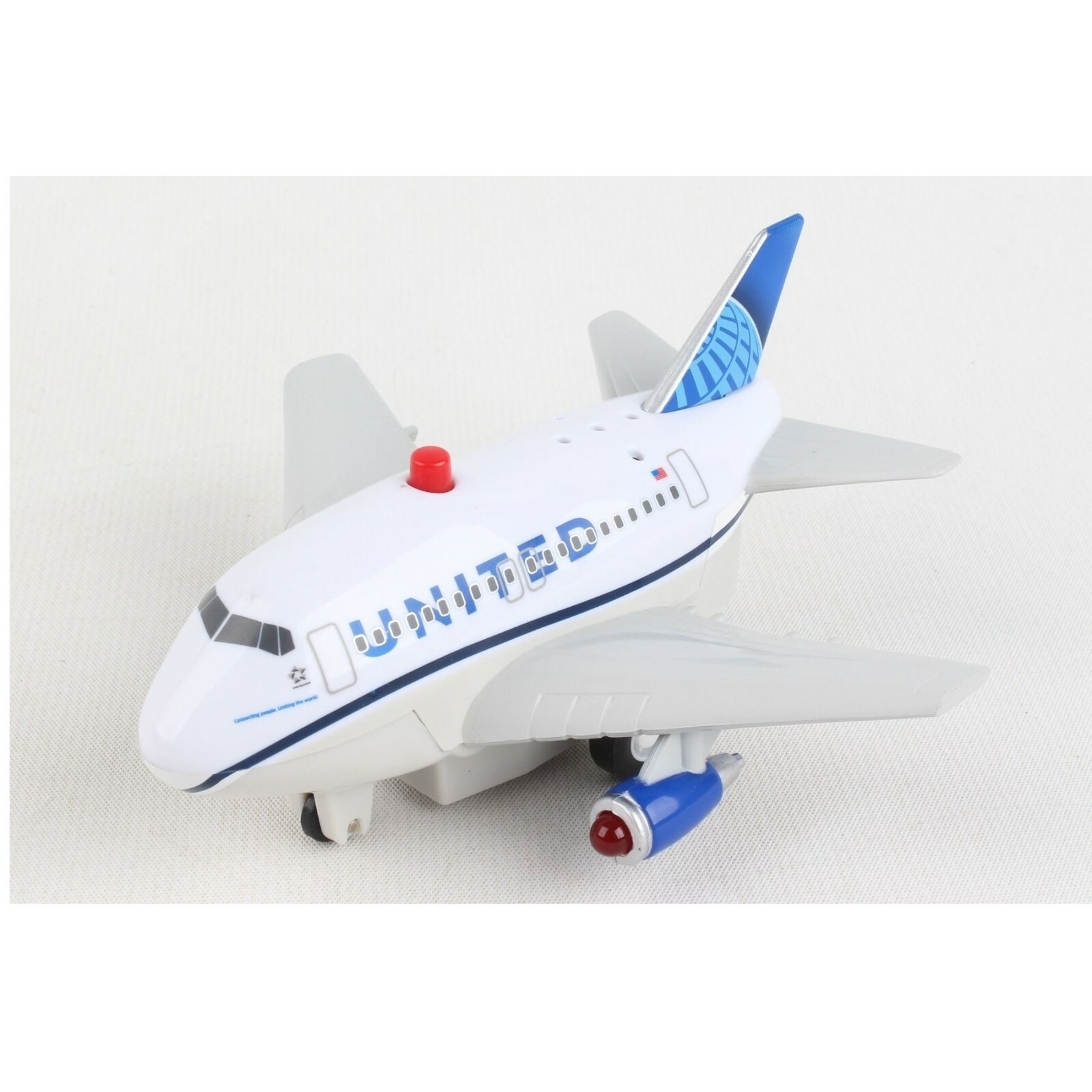 Daron Pullback United Airlines Jet w/Lights & Sound - TT523