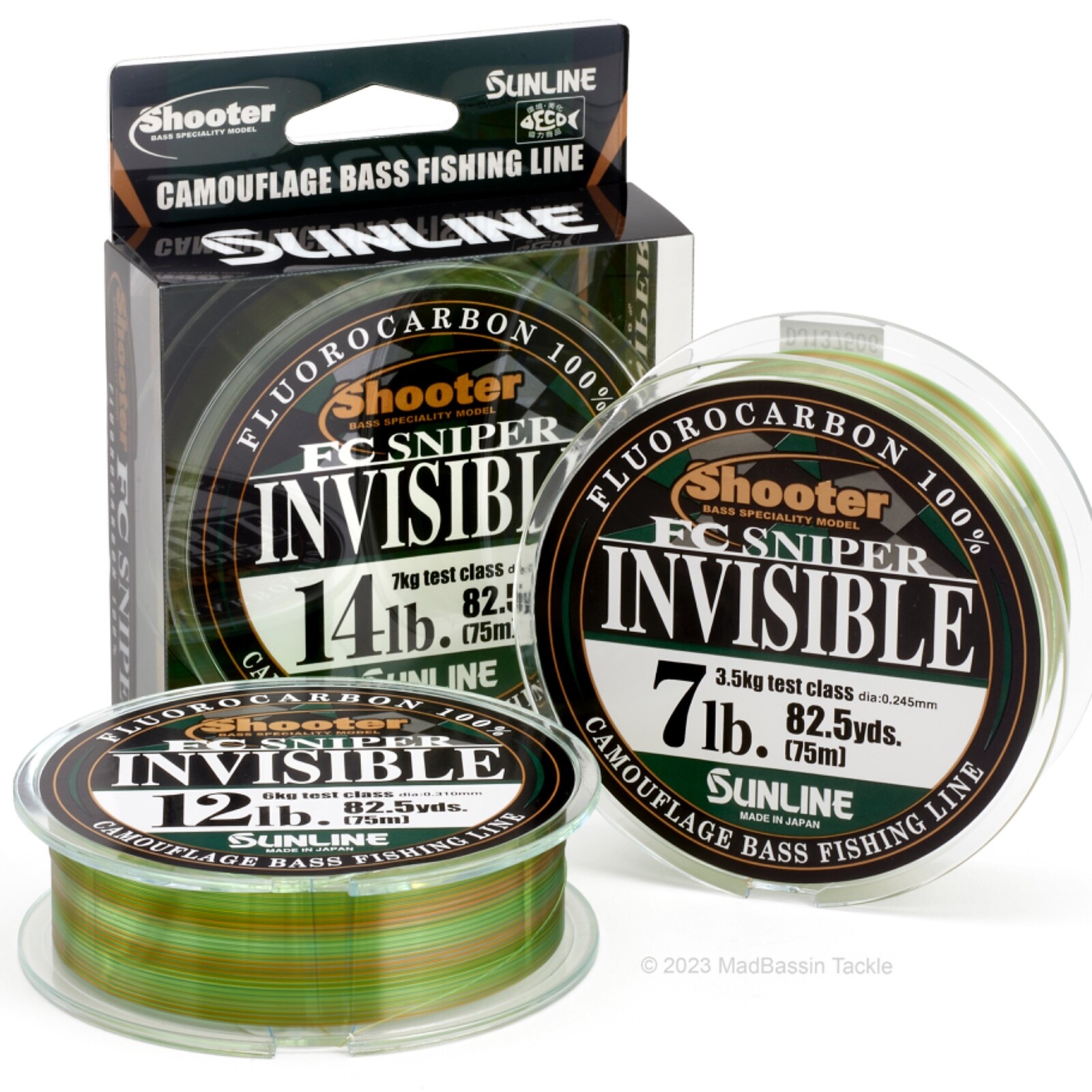 SUNLINE FC SNIPER 10lb 12lb 300m 2個セット SUNLINE FC SNIPER 10lb 12lb 300m 2個セット