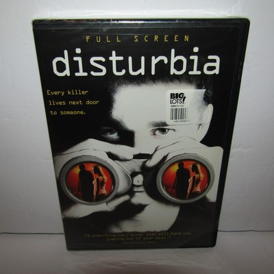 Disturbia DVD Full Frame New Torn Plastic Wrap