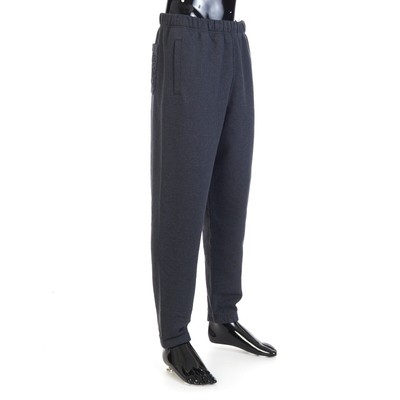 Pre-owned Berluti 1110$ Bestickte Scritto Jogginghose - Dunkelgrau, Fleece Baumwolle In Grau