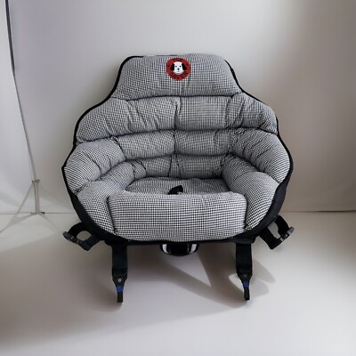 PupSaver Dog Car Seat Travel Booster- Houndstooth