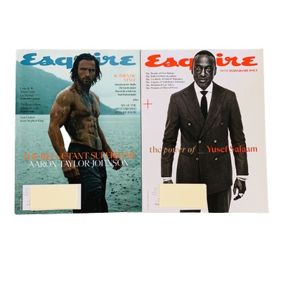 Esquire Magazine Lot Of 2 Issues September & Oct/Nov 2023 Great Price For Two!