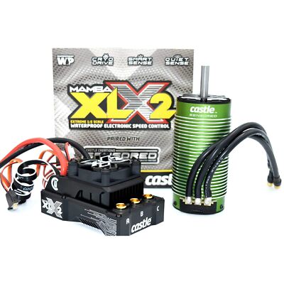 Castle Creations Mamba Xlx2 1/5 8S 33.6V Esc With 20A Bec And 2028-1100Kv