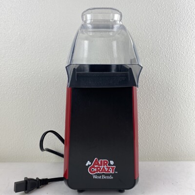 West Bend Air Crazy Hot Air Popcorn Maker Model 8241R Unused 