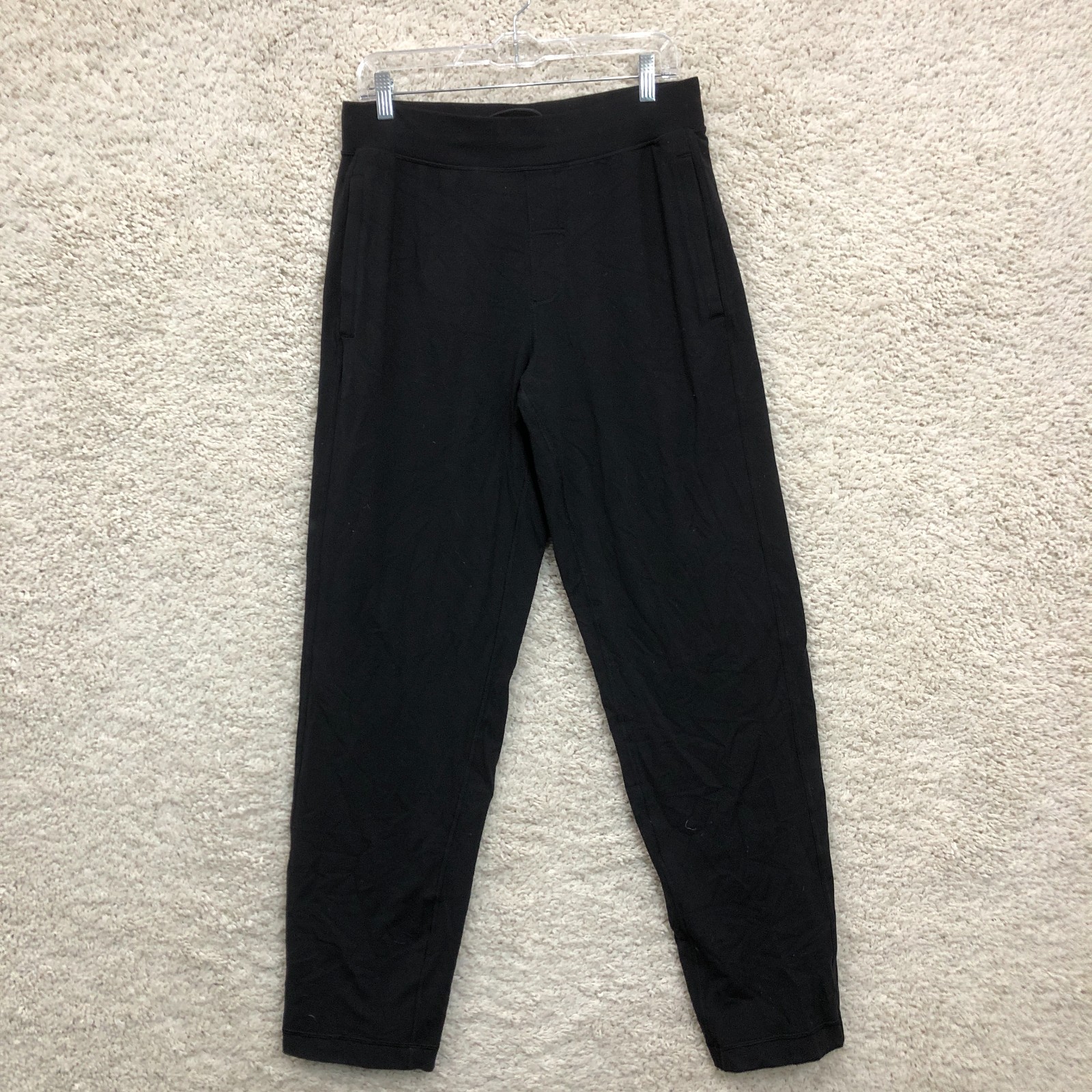 Lululemon Pants Large Adult Black Kung Fu Straight Performance Stretch Womens L