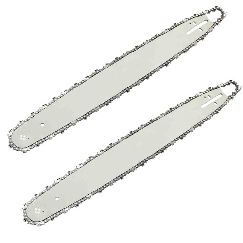 2-Set 22" Chainsaw Guide Bar and 22" Saw Chain Blade Links .325" .058 Gauge 86DL