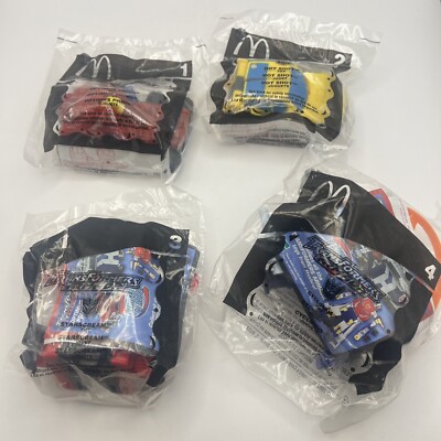McDONALD S 2002 HAPPY MEAL TOY HASBRO TRANSFORMERS ARMADA SET of 4 SEALED 1-4