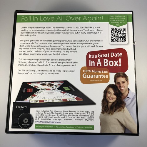 The Discovery Game For Married Couples - Date in a Box - 2012 Ed - As Is AT