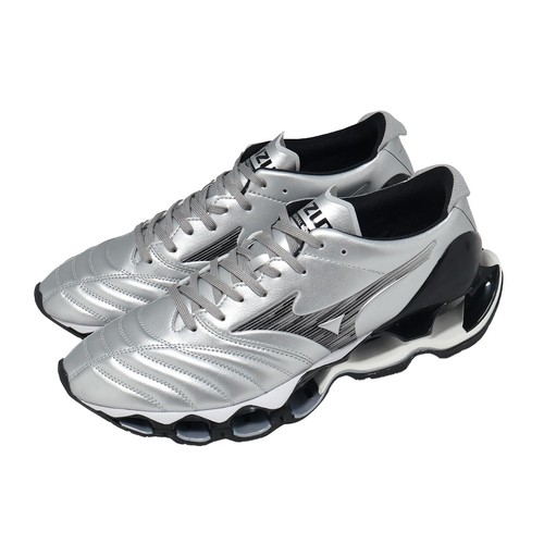Mizuno Wave Prophecy Morelia Neo Silver Black Men Unisex Casual