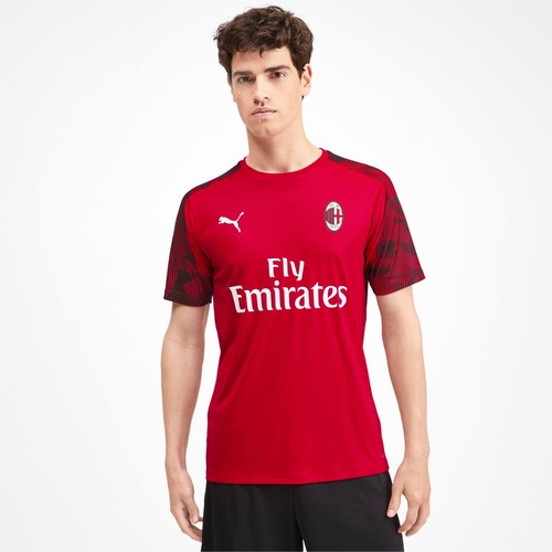 

[756141-01] Мужская футболка Puma AC MILAN ДЛЯ ТРЕНИРОВОК С КОРОТКИМ РУКАВОМ, Black/tango red