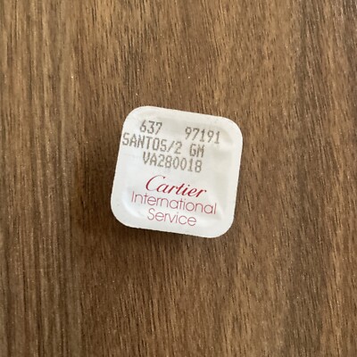 New Authentic Cartier VIS/SCREW Santos/2 GM VA280018