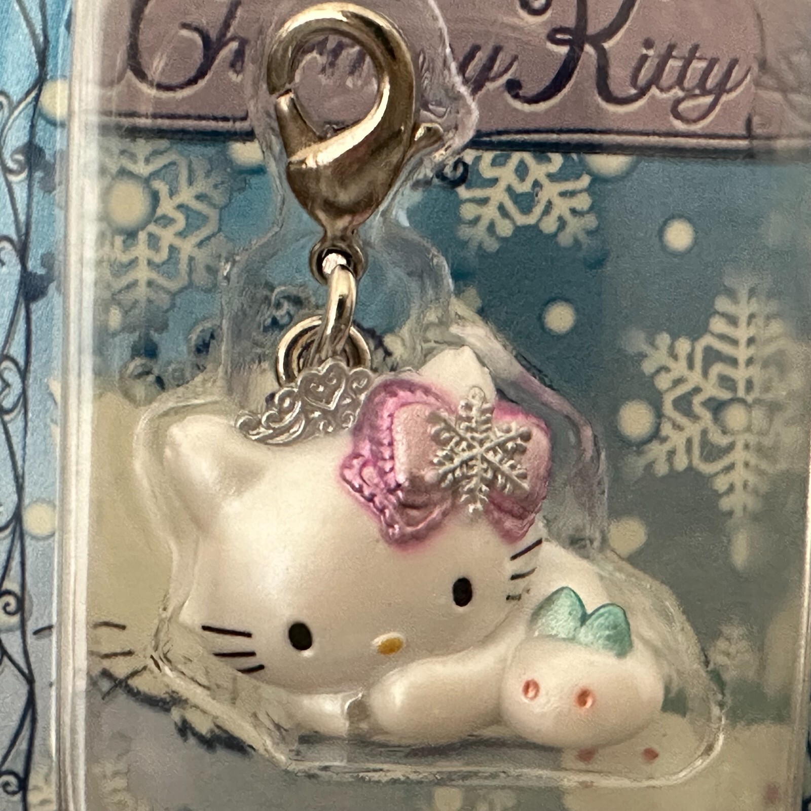 Charmmy Kitty Hokkaido ストラップ　北海道　キティ Charmmy Kitty Vintage zipper Keychain Hokkaido Snow rabbit