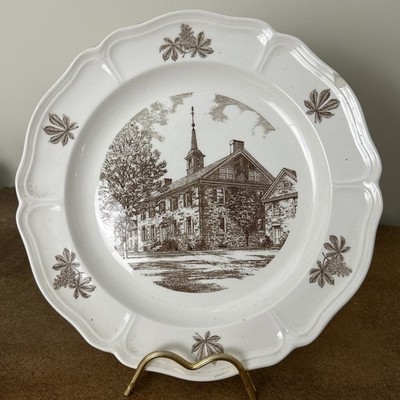 Vintage Wedgewood Plate - Germantown Academy 1759–1959, Original Building 26.5cm