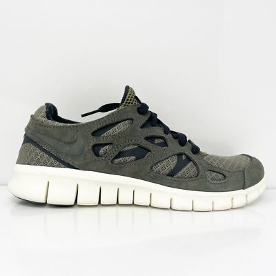 

Nike Mens Free Run 2 537732-305 Зеленые кроссовки для бега, размер 6, Зеленый, Free Run 2