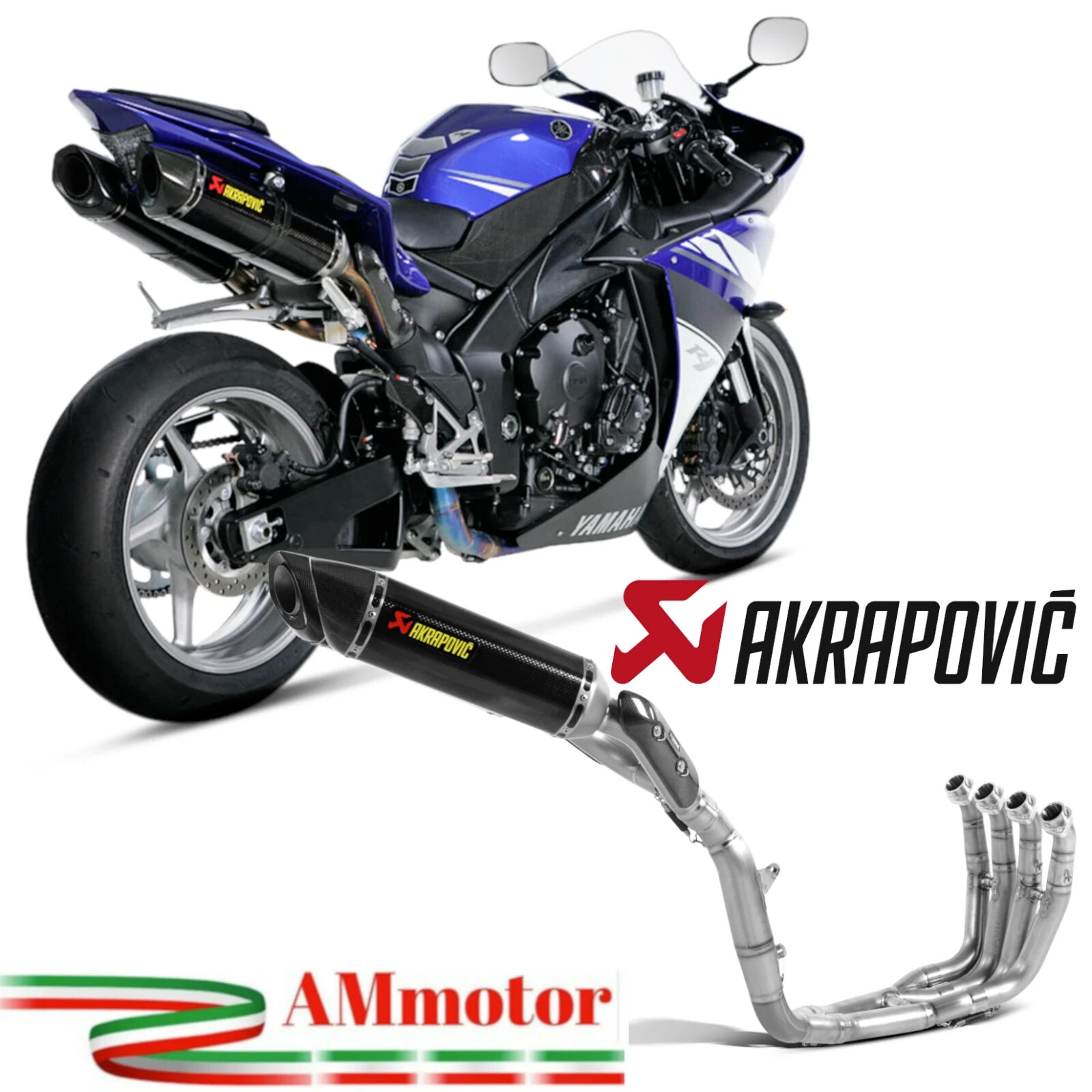 kさま専用　yzf-r1 Akrapovicエヴォリューションラインフルエキ Complete Exhaust Akrapovic Yamaha R1 2012 Yzf Motorcycle