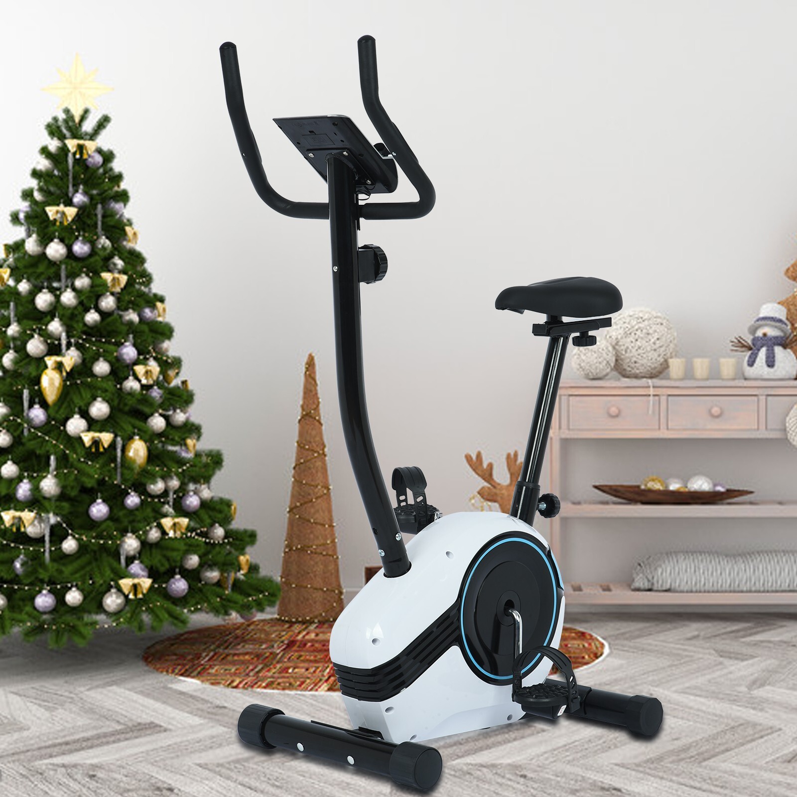 Home Elliptical Bike Cross Trainer Exercise Machine Fitness Workout Gym Cardio