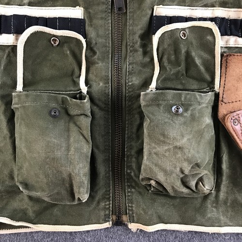 US Military Pilot Survival Vest Mens Medium Holster Conmar 40s or 50s RARE #5768