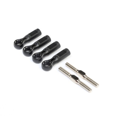 Team Losi Racing Turnbuckle 4.5mm x 45mm 2 8X TLR244054 Gas Car/Truck