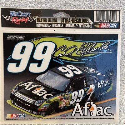 Carl Edwards #99 Aflac 5x6 Ultra Decal  #16