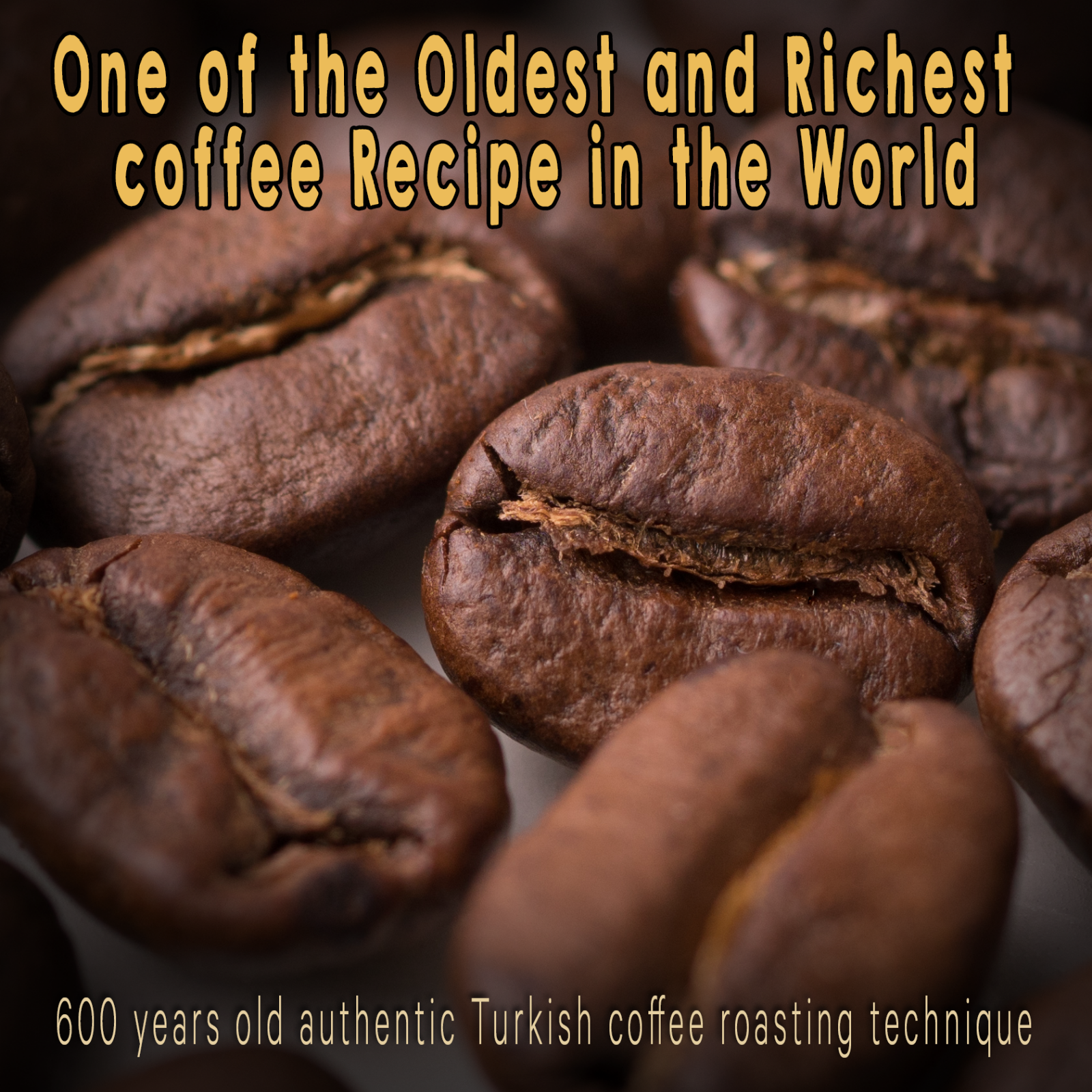 Freshest Turkish Coffee Made in the USA -GROUND- Authentic Turkish coffee -KAHWE