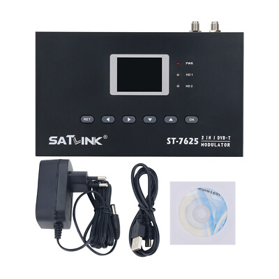 ST-7625 DVB-T COFDM Modulator 100-860MHz for Convert Audio&Video Signals Satlink