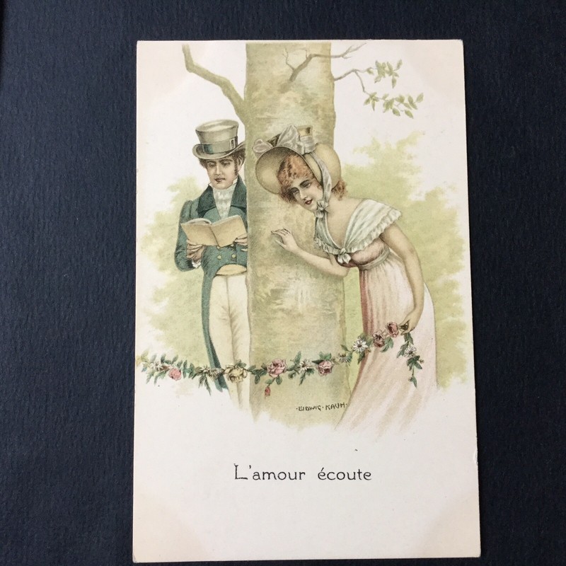 Cpa 1910 Circa Ludwig Rauh Carte Ancienne Antique Postcard