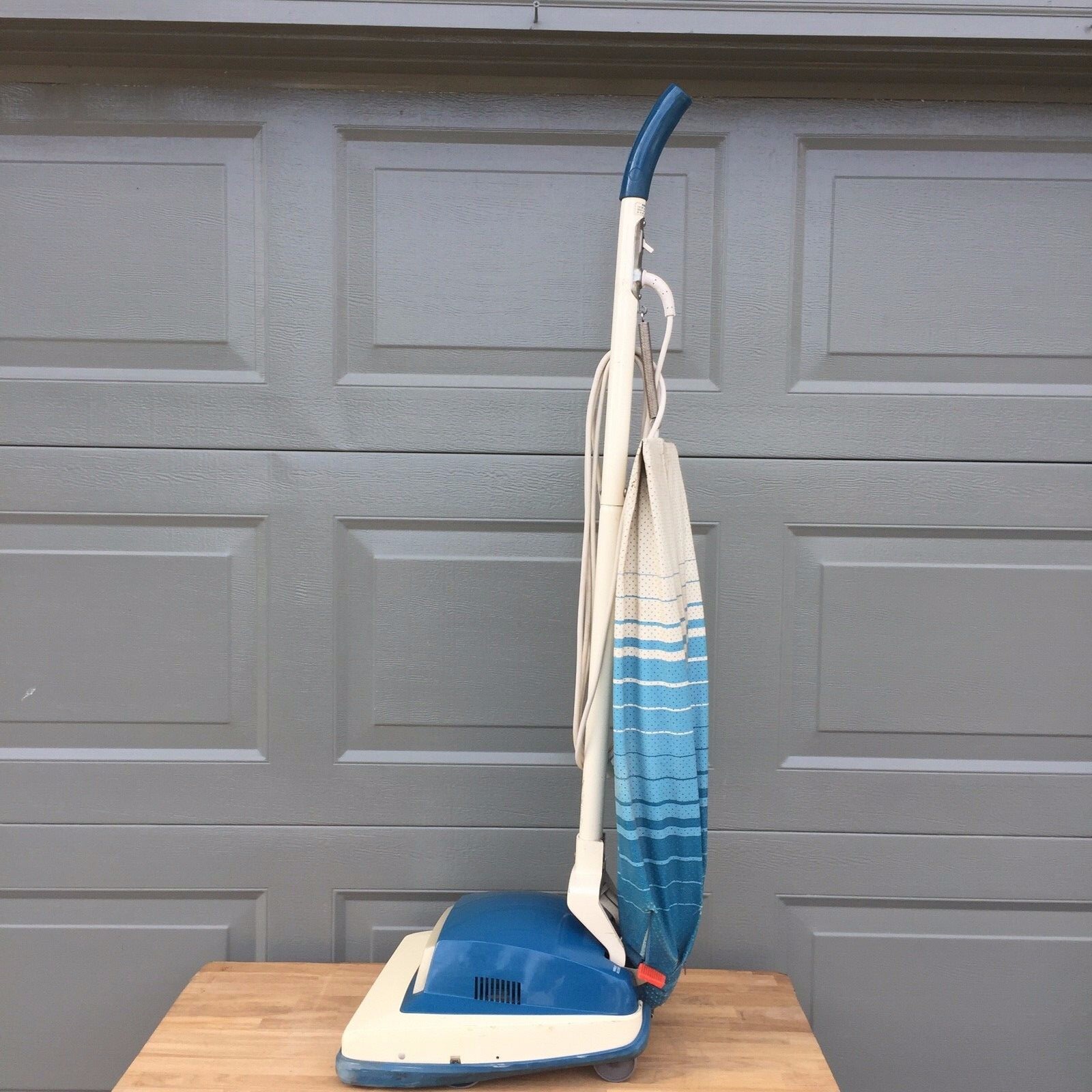 Vintage Hoover Convertible Vacuum Cleaner - Blue Convertible Model U4349 -