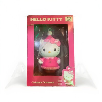 Hello Kitty Holiday Christmas Ornament Sanrio/Kurt S Adler from CVS 2013
