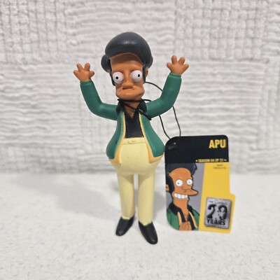 The Simpsons Collection 2009 APU Mini Figurines 20th Anniversary New