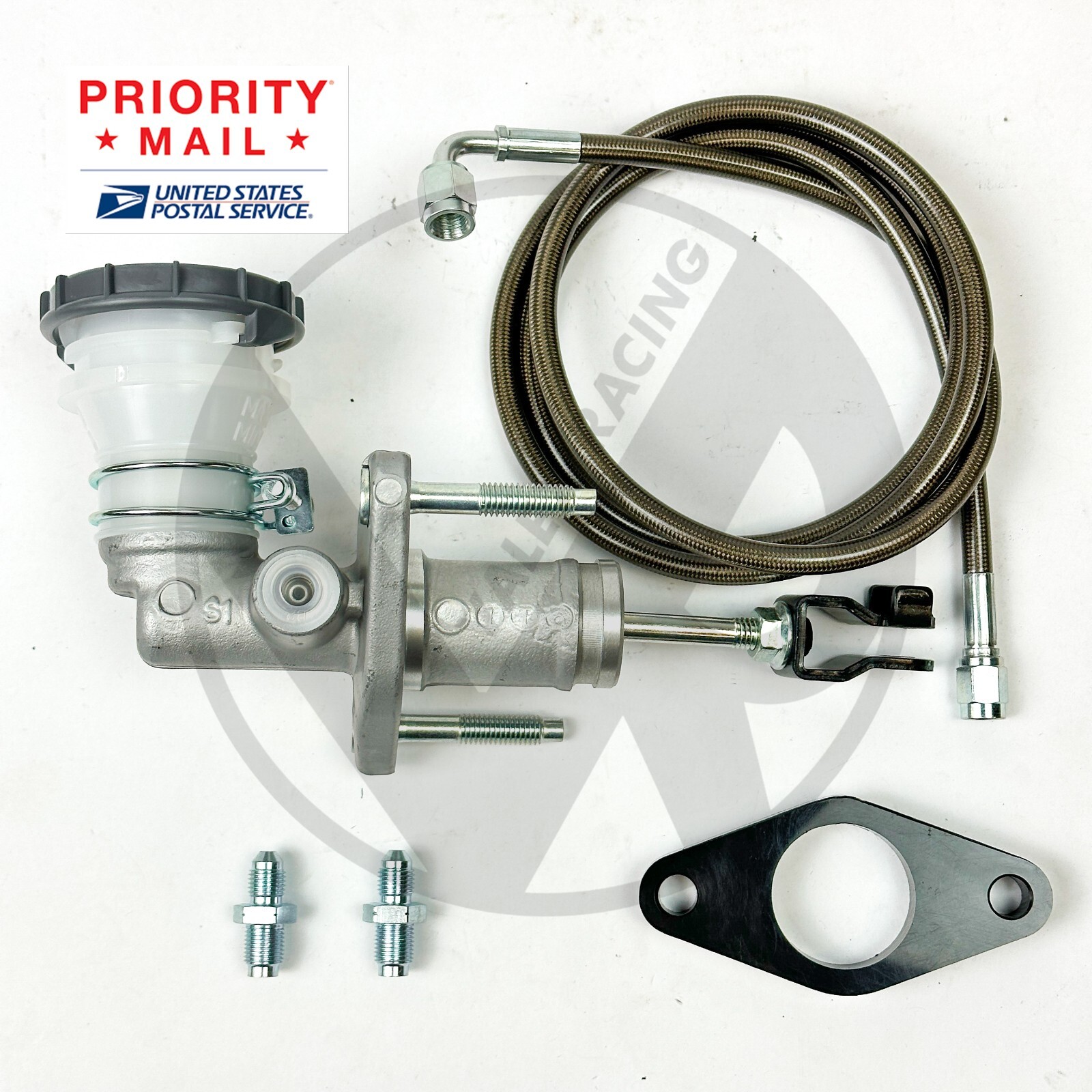 ホンダ純正 S2000 クラッチマスター & BLOXクラッチアダプター S2000 OEM CLUTCH MASTER CYLINDER KIT GUNMETAL LINE & ADAPTER