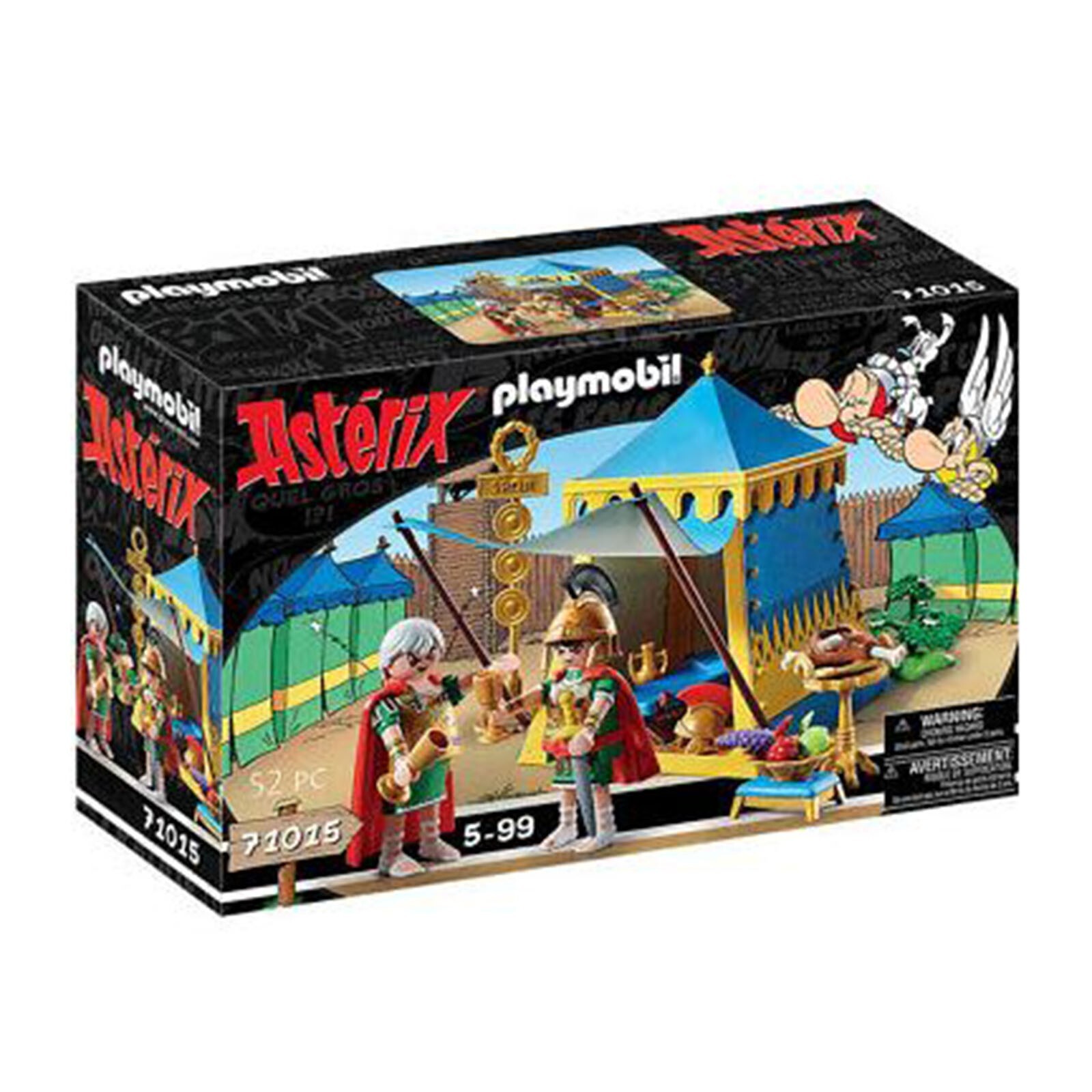 Палатка Playmobil Asterix Leaders с общим строительным набором 71015 НОВАЯ