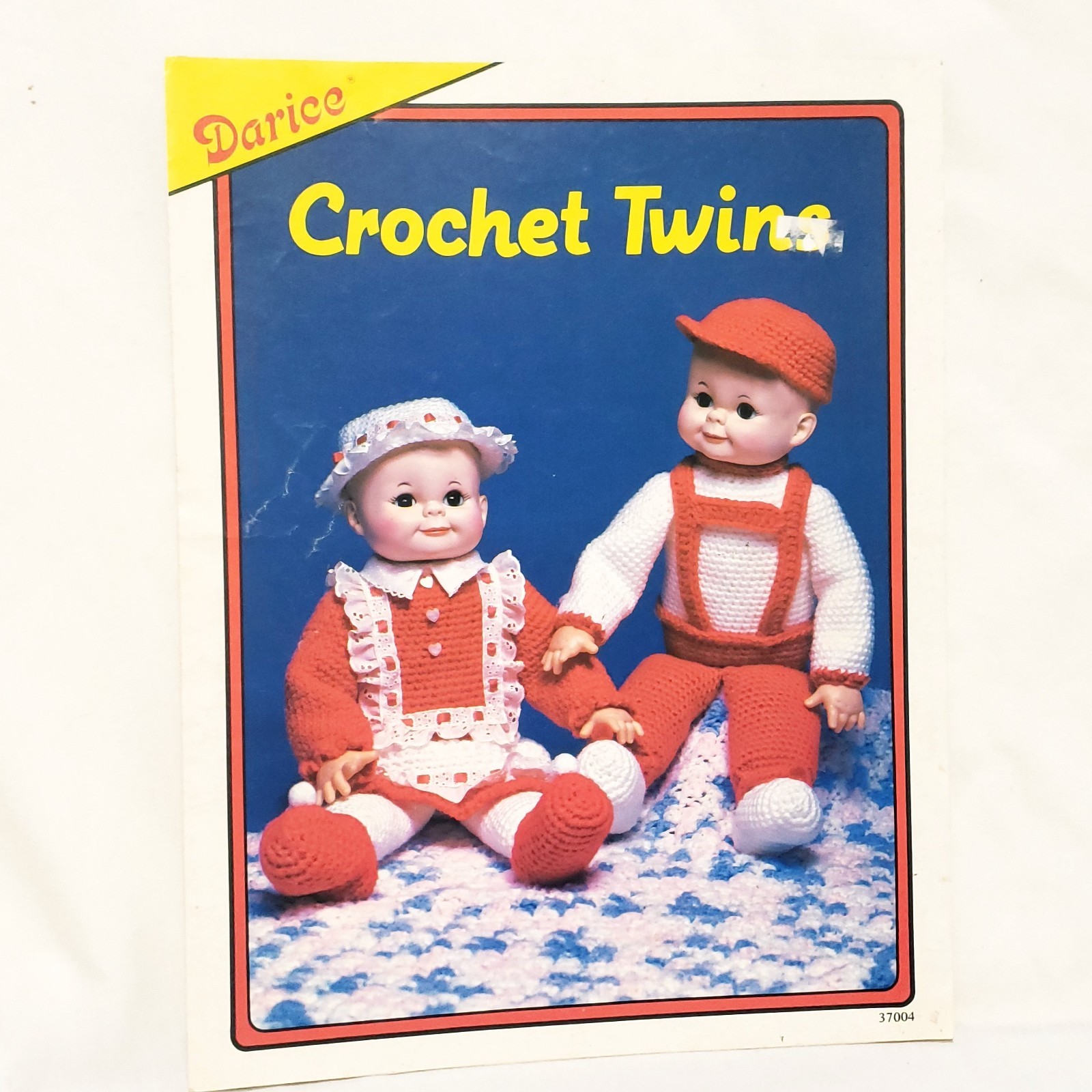 Crochet Twins Girl Boy Doll 18