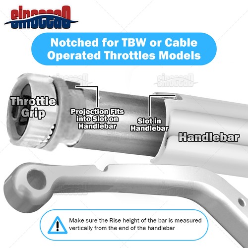 10/12/14/16" Rise Ape Hanger Handlebar For Yamaha V-Star Road Star XV1600/1700