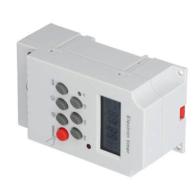 Pa66 Material Digital Electronic Timer Switch Power Off Memory 60 Days Reser BLG