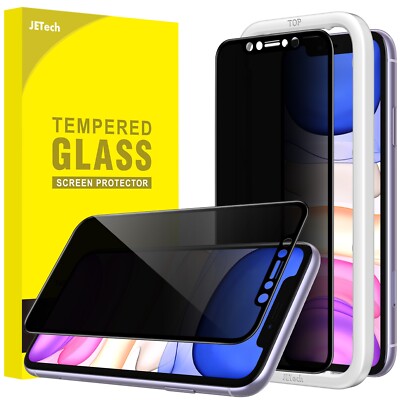 4 Way 360° Privacy Screen Protector for iPhone 11/iPhone XR 6.1-Inch, 2-Pack