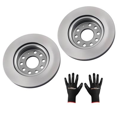 Brake Disc Front Left Right for Skoda Octavia II III Yeti 2004-2021 1K0615601AB