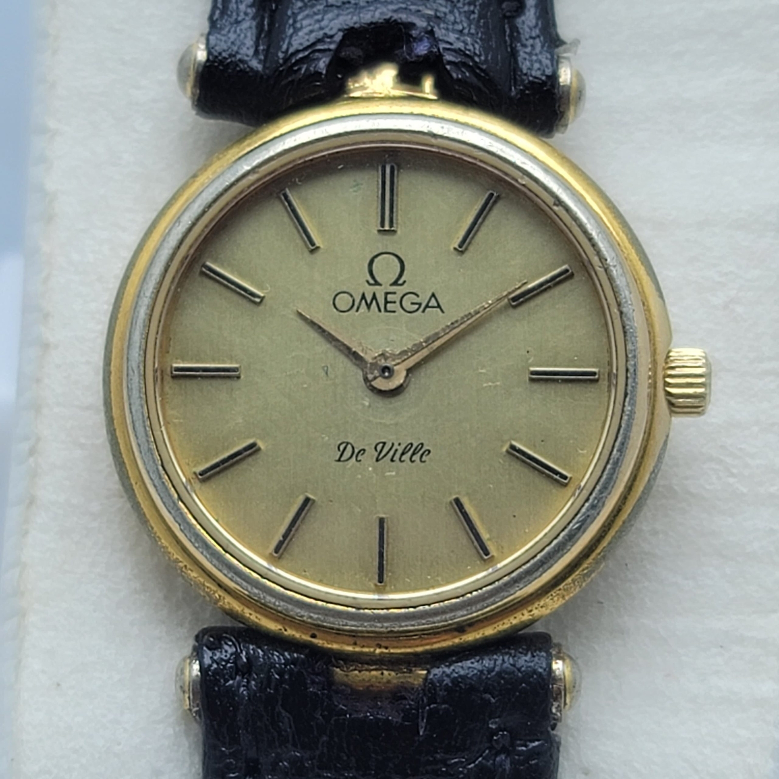 時計 OMEGA DeVille Cal.1450 Quartz vintage Omega De Ville Cal.1450 Quartz 791.0884 Vintage Women's