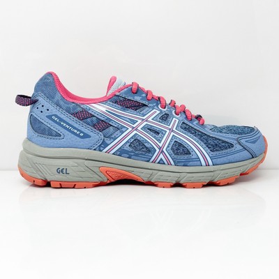Asics Boys Gel Venture 6 1014A077 Синие кроссовки для бега Размер 3,5, Синий, Gel Venture 6